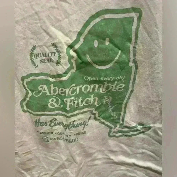 Abercrombie kids crewneck graphic tee size 17/18 boys, Abercrombie & Fitch - Picture 3 of 4